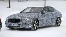 2022 Mercedes C-Class Sedan spy photo