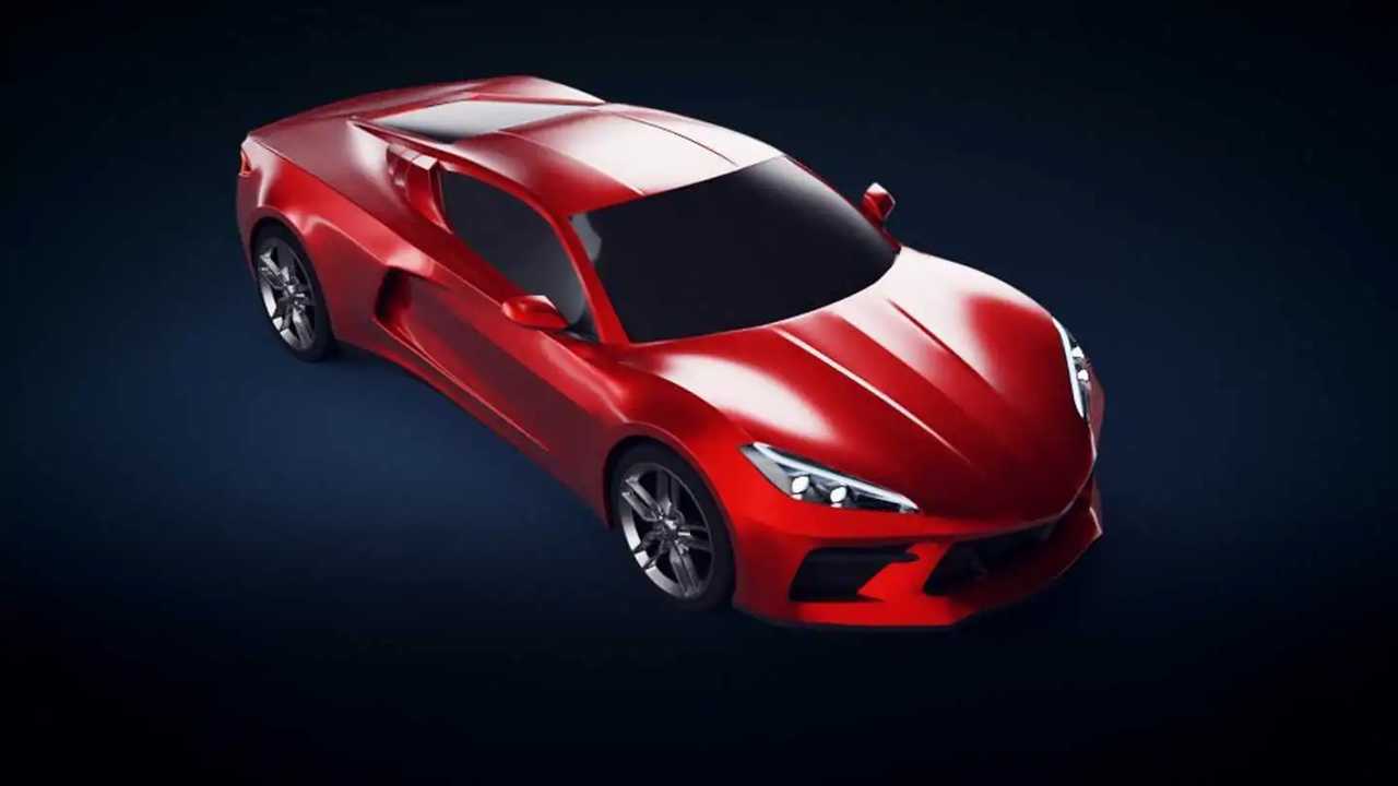 Mid-Engine Corvette Fan Rendering