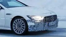 Mercedes-AMG GT73e, foto spia sulla neve