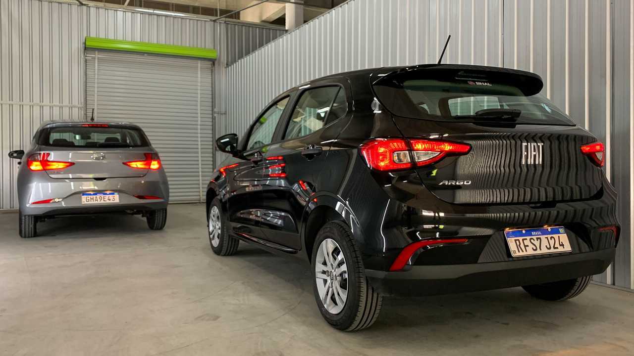 Comparativo: Fiat Argo 1.0 vs. Hyundai HB20 Sense