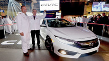 2016 Honda Civic production