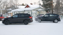 Stretched BMW X1 spy photo