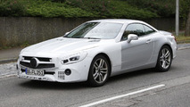 2016 Mercedes-Benz SL facelift spy photo