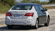 Nissan Sentra Facelift spy photo