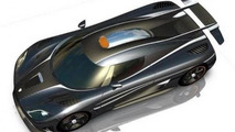 Koenigsegg One:1 render