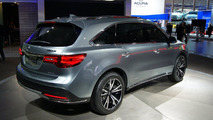 2014 Acura MDX prototype live in Detroit 15.01.2013