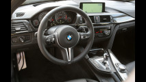 BMW M4, la prova in pista