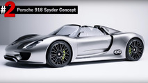Top 5 concept-cars Porsche