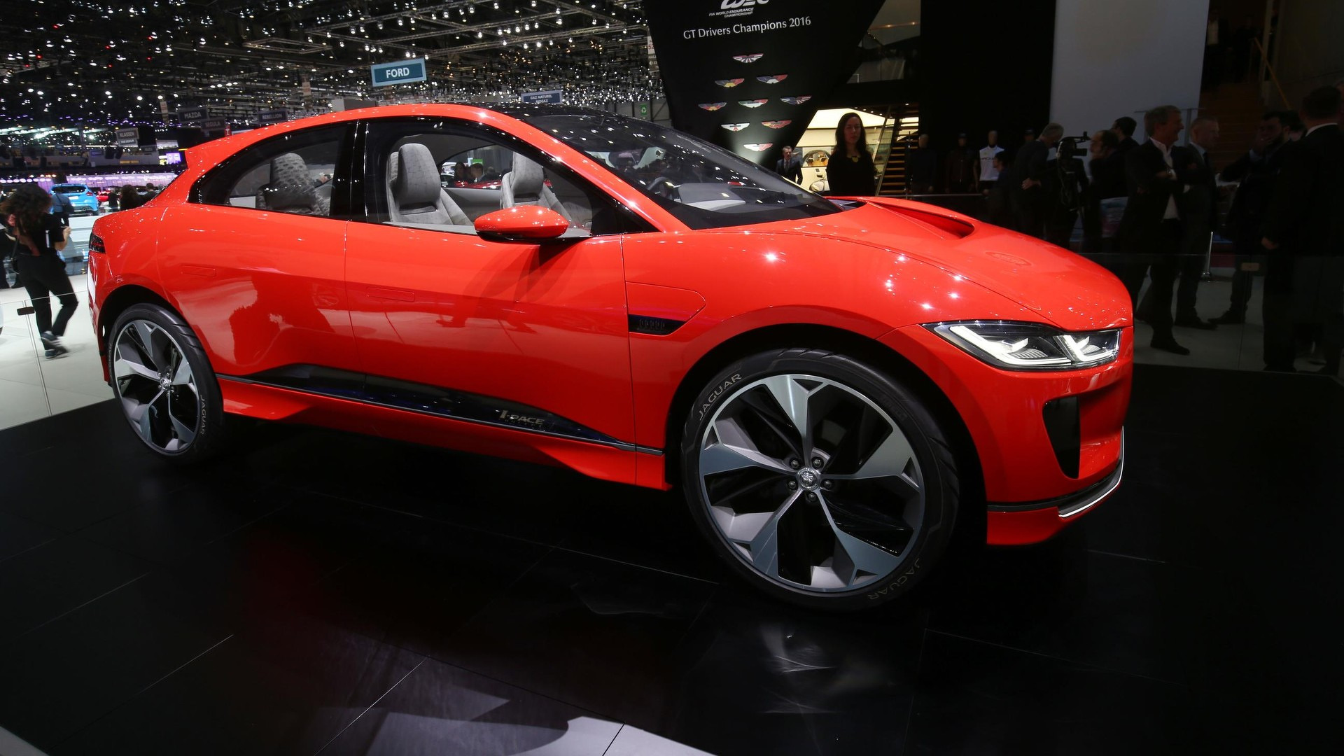 Jaguar I Pace Concept Is Red And Ready For Euro Debut