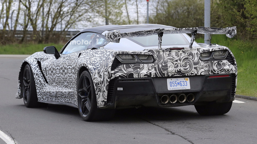 2018 Chevy Corvette ZR1 spy photo