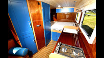 Tonke ahşap Mercedes Sprinter kamp aracı