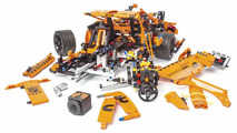 Porsche 911 GT3 RS lego crash