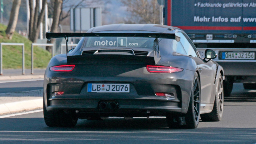 Porsche 911 GT3 RS casus fotoğrafları