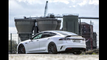 Tiefergelegter Tesla
