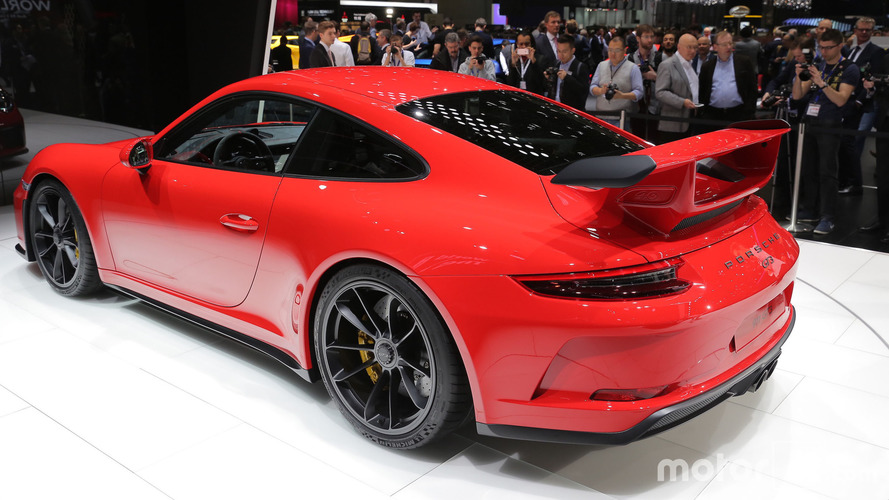 2018 Porsche 911 GT3 photos live Geneva