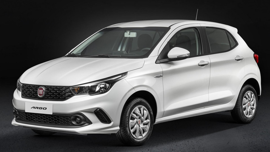 Fiat Argo - Fotos oficiais (versões)