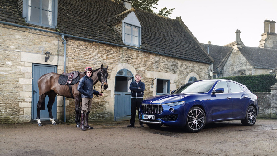 Maserati Levante versus horse