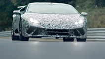 Lamborghini Huracan Performante Nurburgring teaser