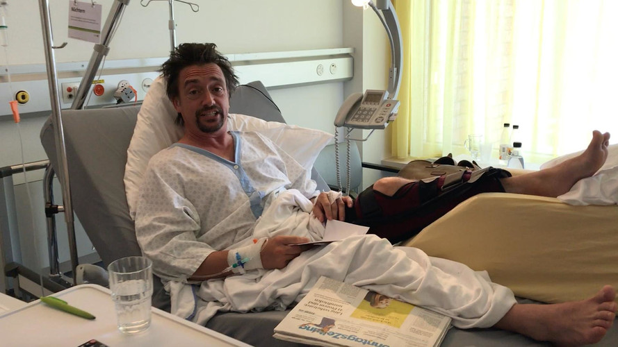 Richard Hammond in Swiss hospital