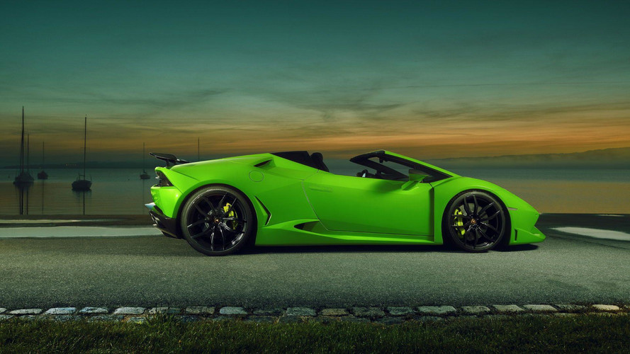 Lamborghini Huracan Spyder wide body by Novitec