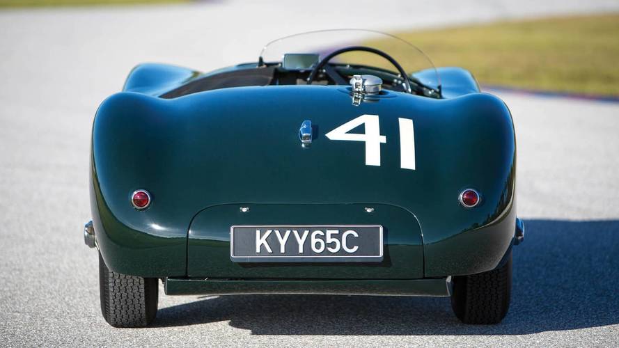 Klasik Jaguar C-Type açık arttırma