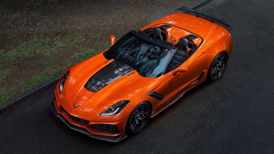 La Chevrolet Corvette ZR1 laisse tomber le haut