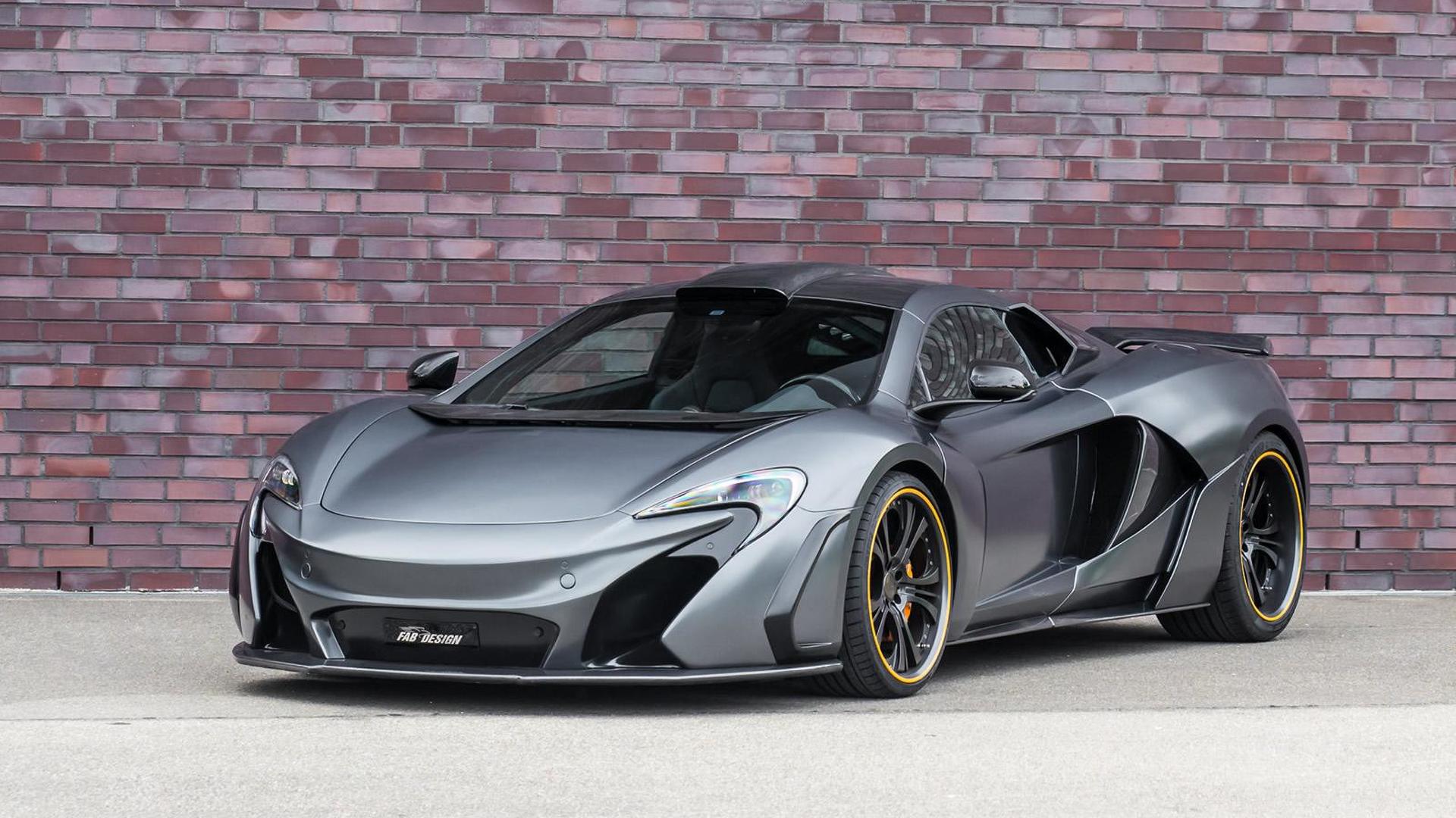 Mclaren 650s Receives Power Boost And Body Kit From Fab Design