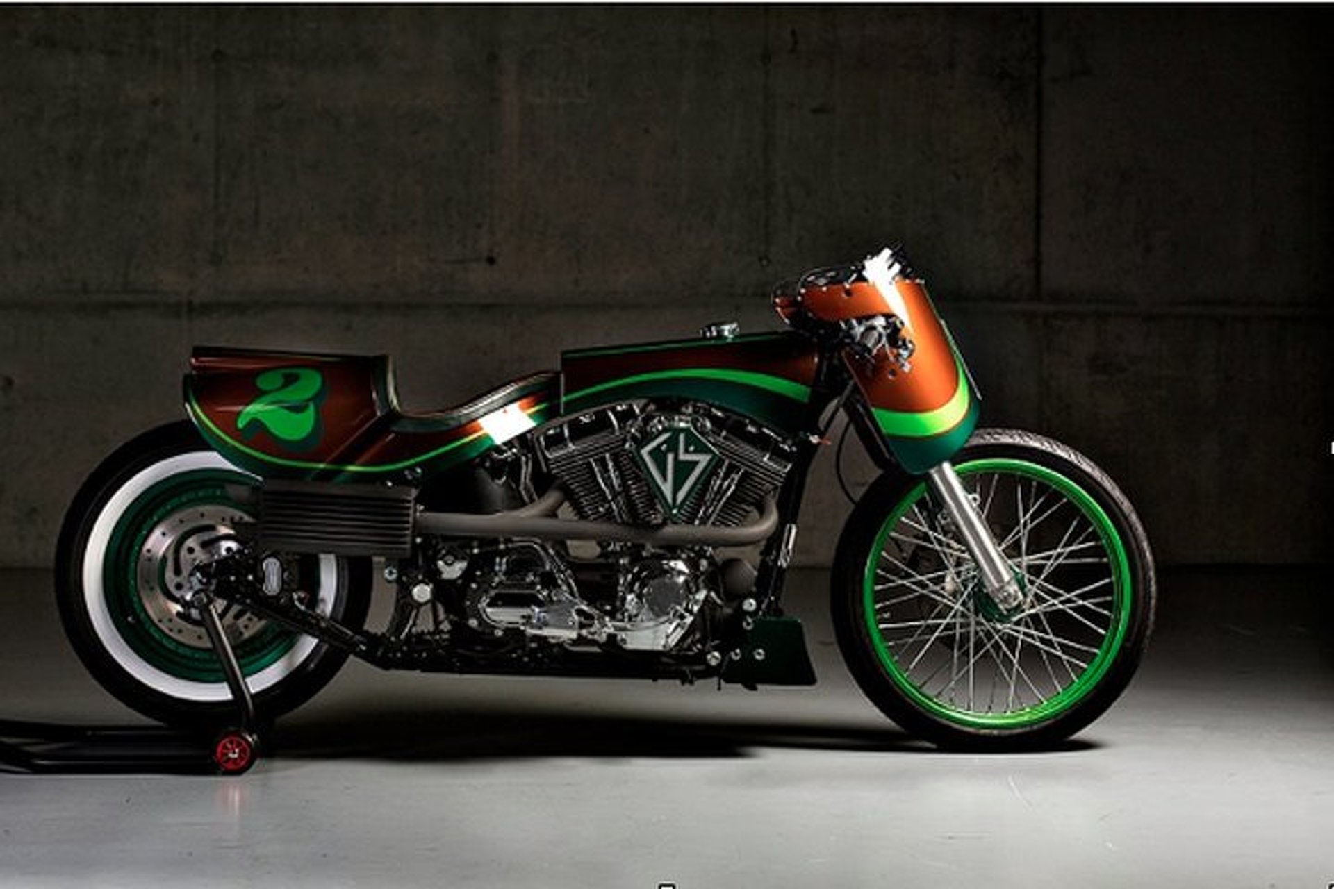 This Custom Harley Fat Boy is a Rolling Work of Art