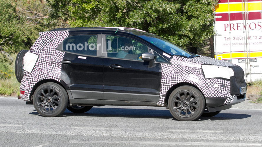Ford EcoSport facelift spy photo