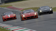 Ferrari F1 Clienti and the XX Programmes at Mugello track