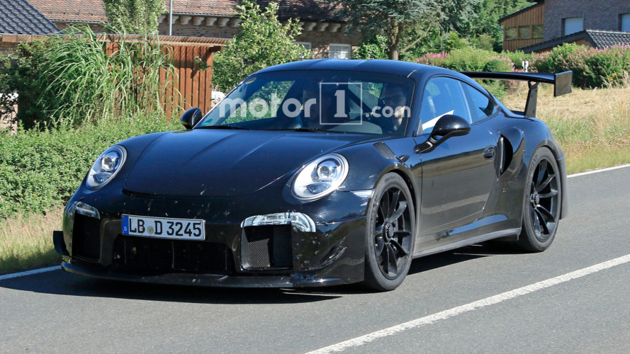 Porsche 911 GT2 fotos espía