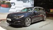 Kia Optima Sportswagon live in Geneva