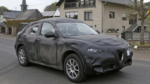 Alfa Romeo Stelvio spy photo