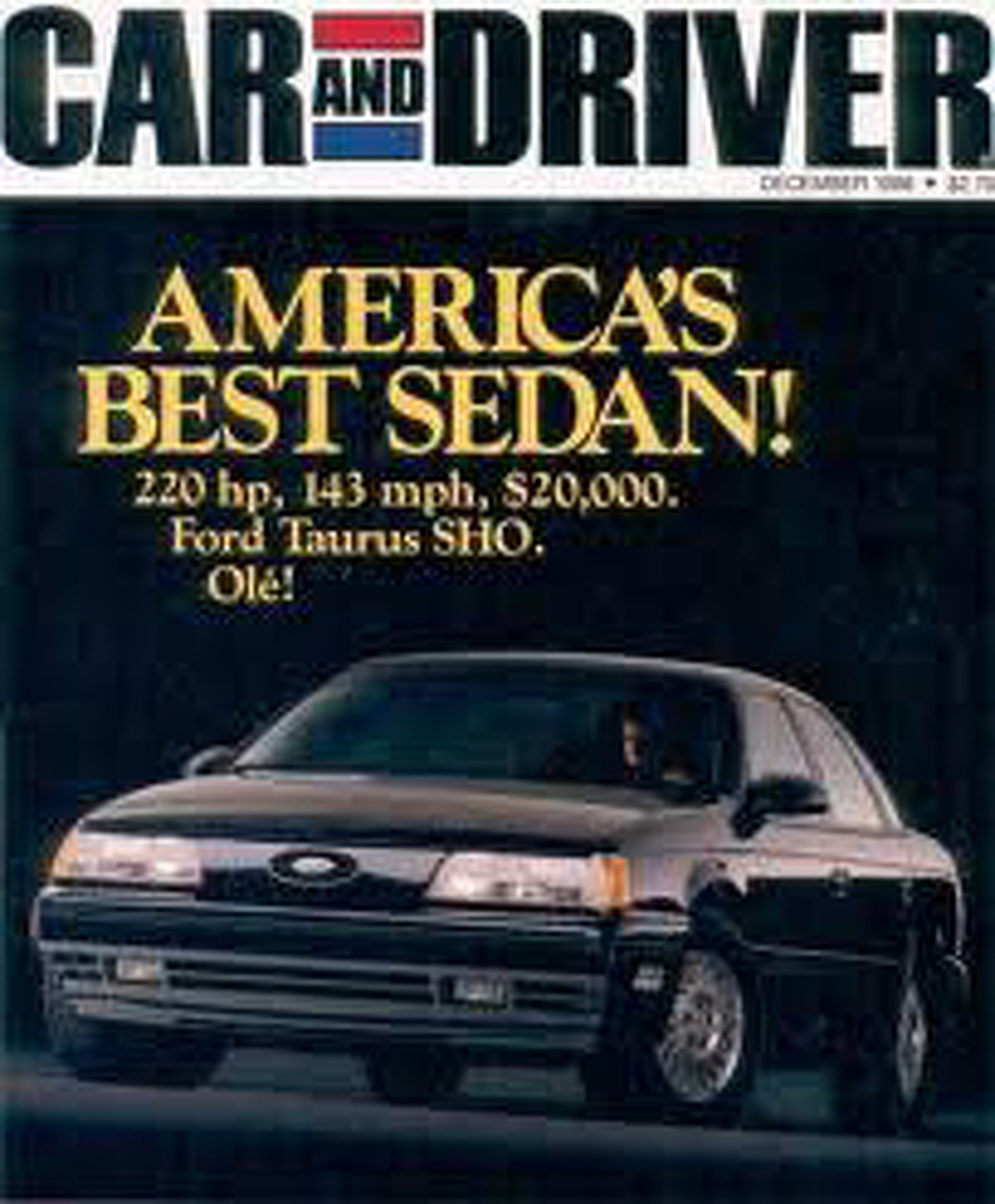 Ford Taurus SHO: What's in a Name?