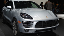Porsche Macan with four-cylinder engine live in New York