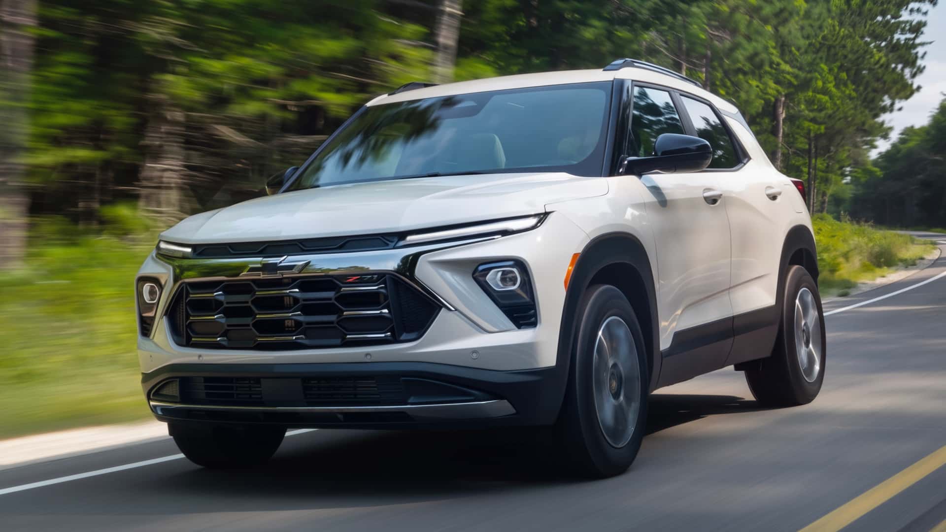 Chevrolet Trailblazer Z71 2027, вид спереди три четверти