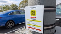 Voltpost Air Lamppost EV Charger in New York
