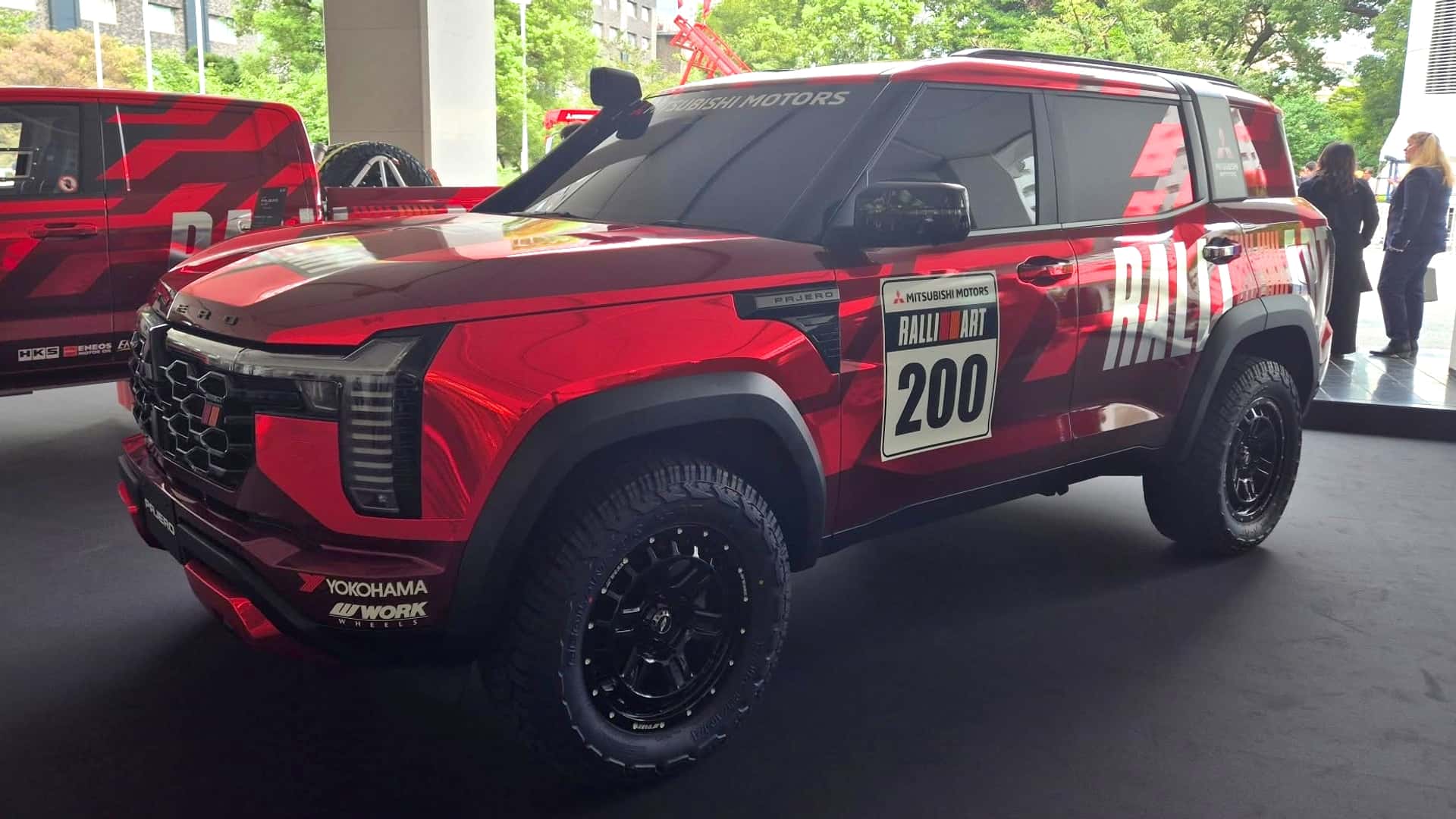 三菱展示Ralliart Pajero概念車，隨後表示無量產計畫