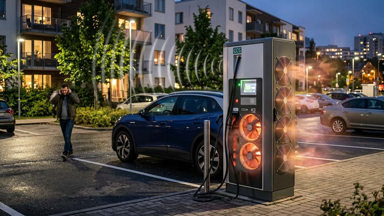 Ricarica elettrica, perché le colonnine fanno così tanto rumore?