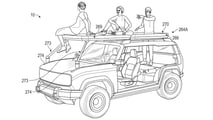 Ford Bronco Tent and Sleeping Patent Images