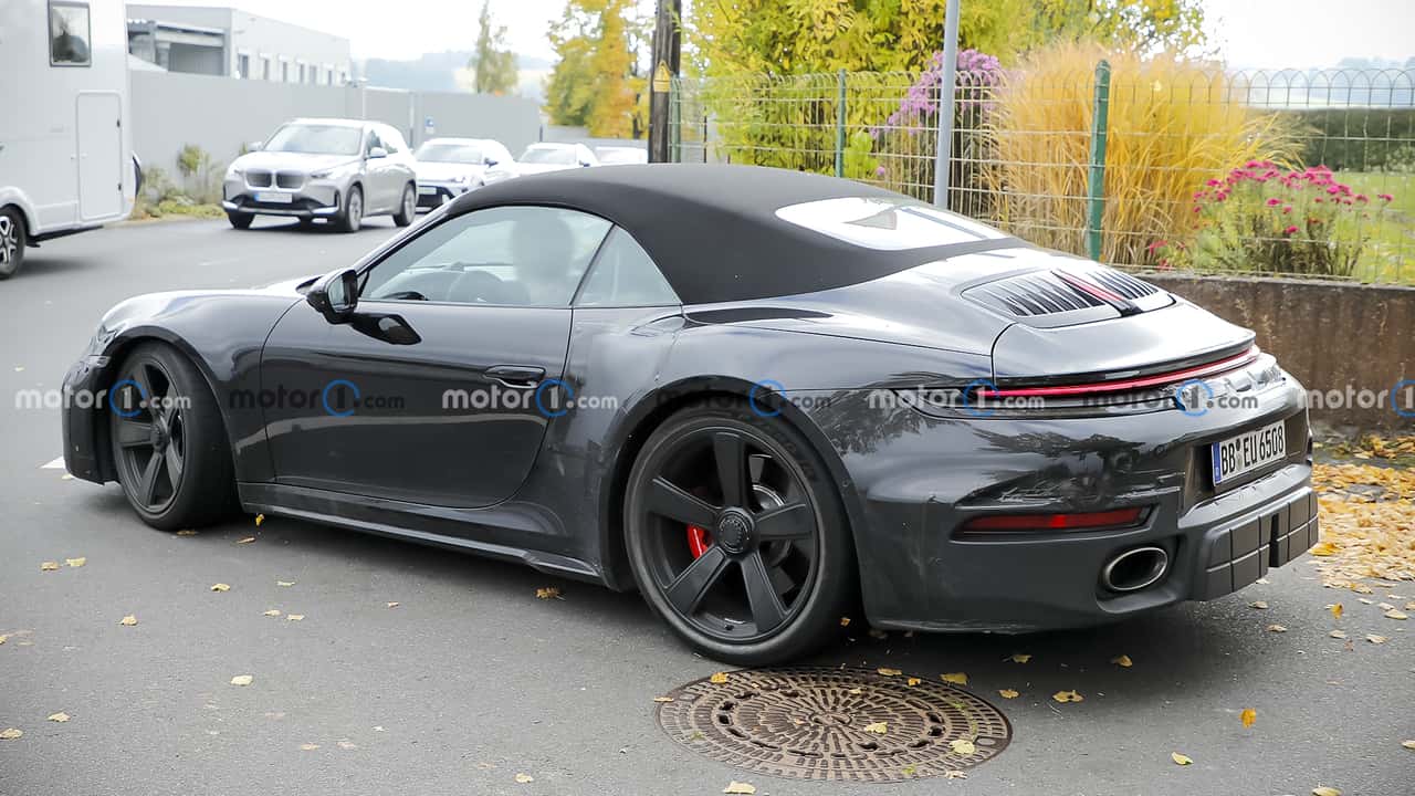 Porsche 911 Turbo Touring Cabrio (2026) Erlkönig