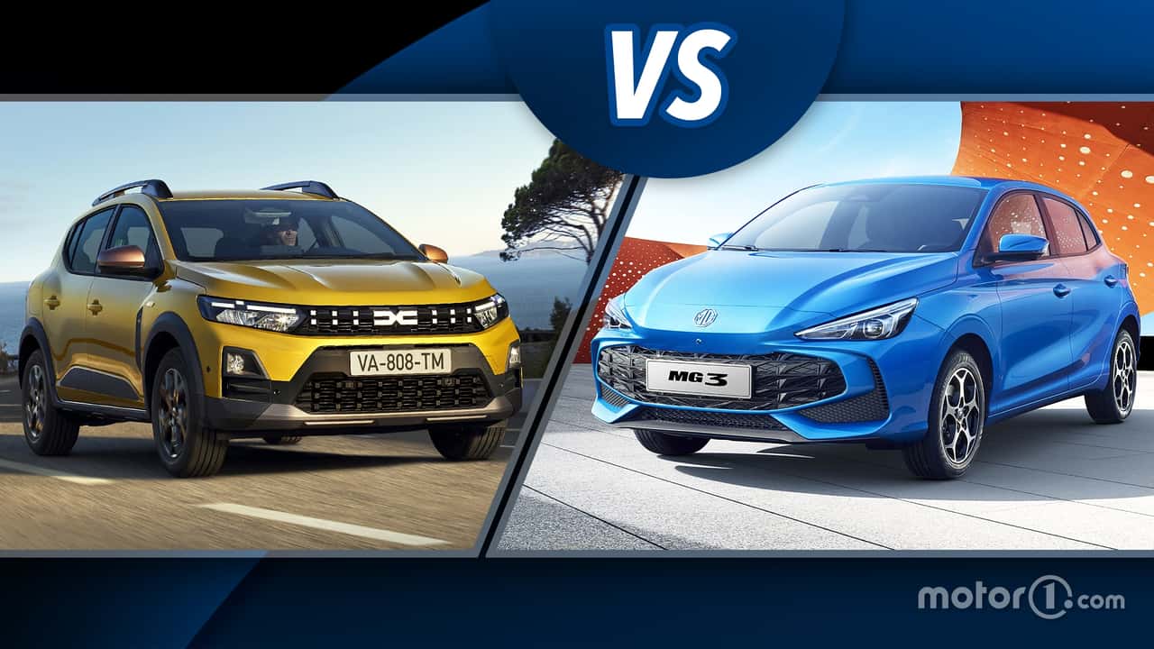 Dacia Sandero vs MG3: duello tra full hybrid accessibili