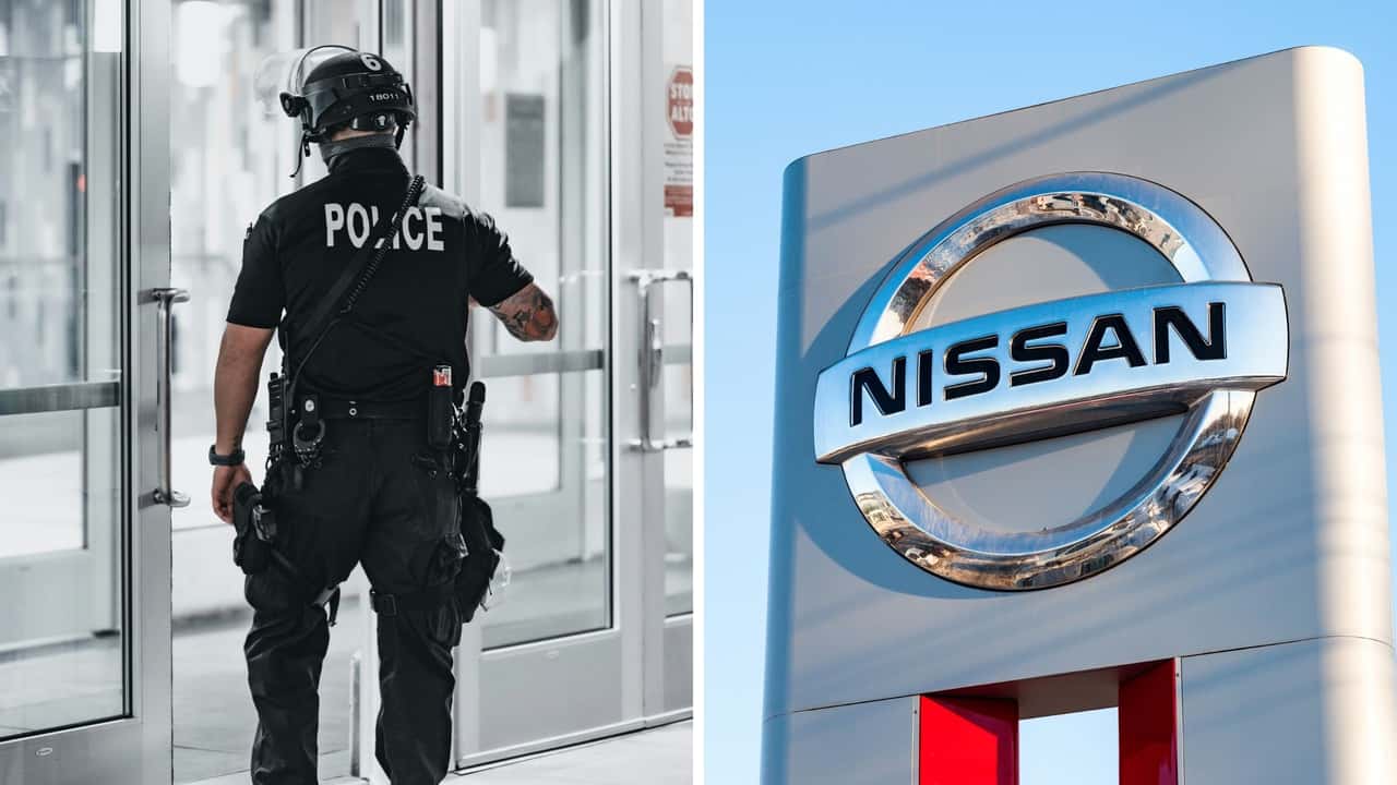 Nissan Employee Opens Cash Register. Then the Cops Show Up