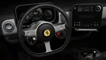 Visão do piloto do Ferrari LIGHT