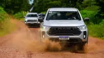 Nova Ram Dakota em ação