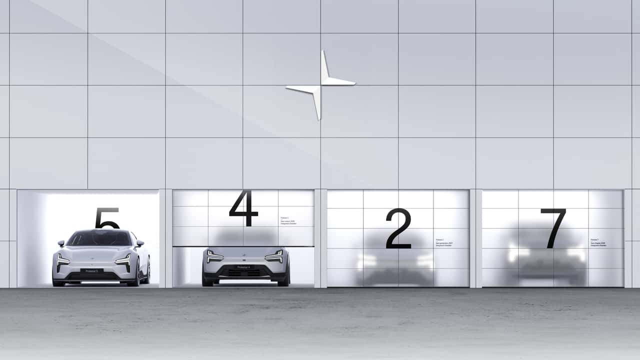 Teaser zur künftigen Modellpalette von Polestar