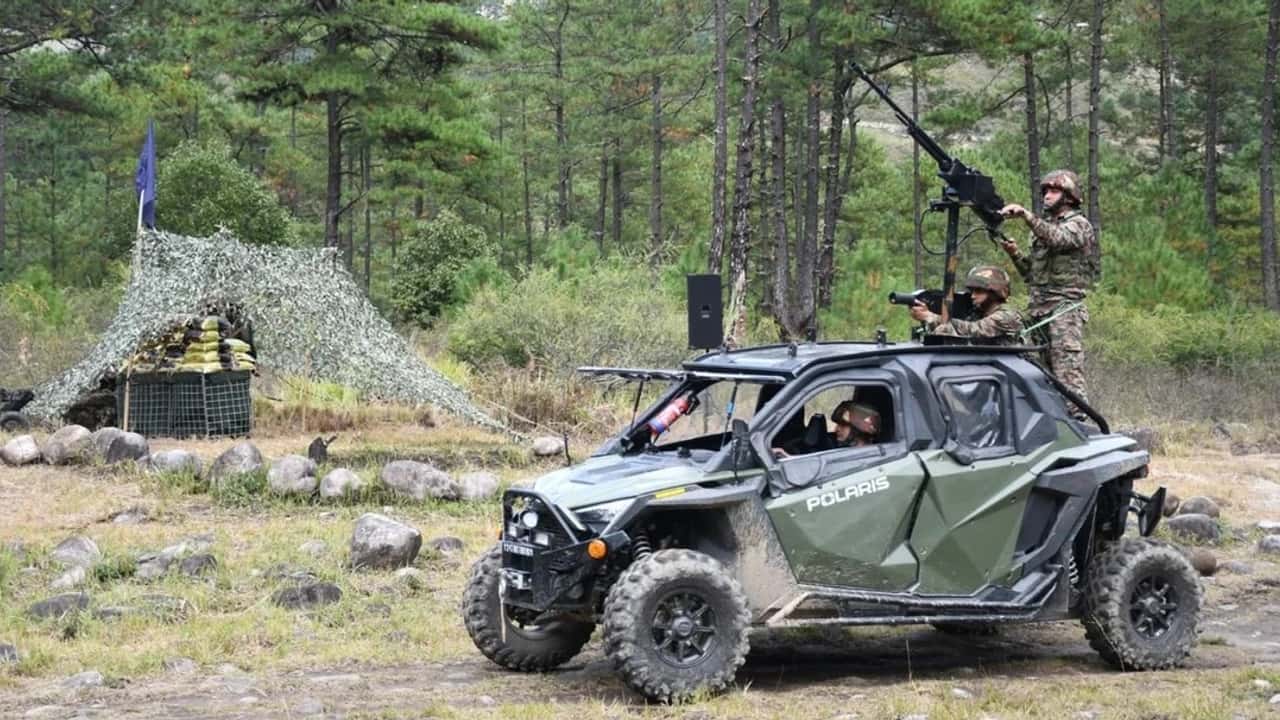 Indian Army Polaris MRZR