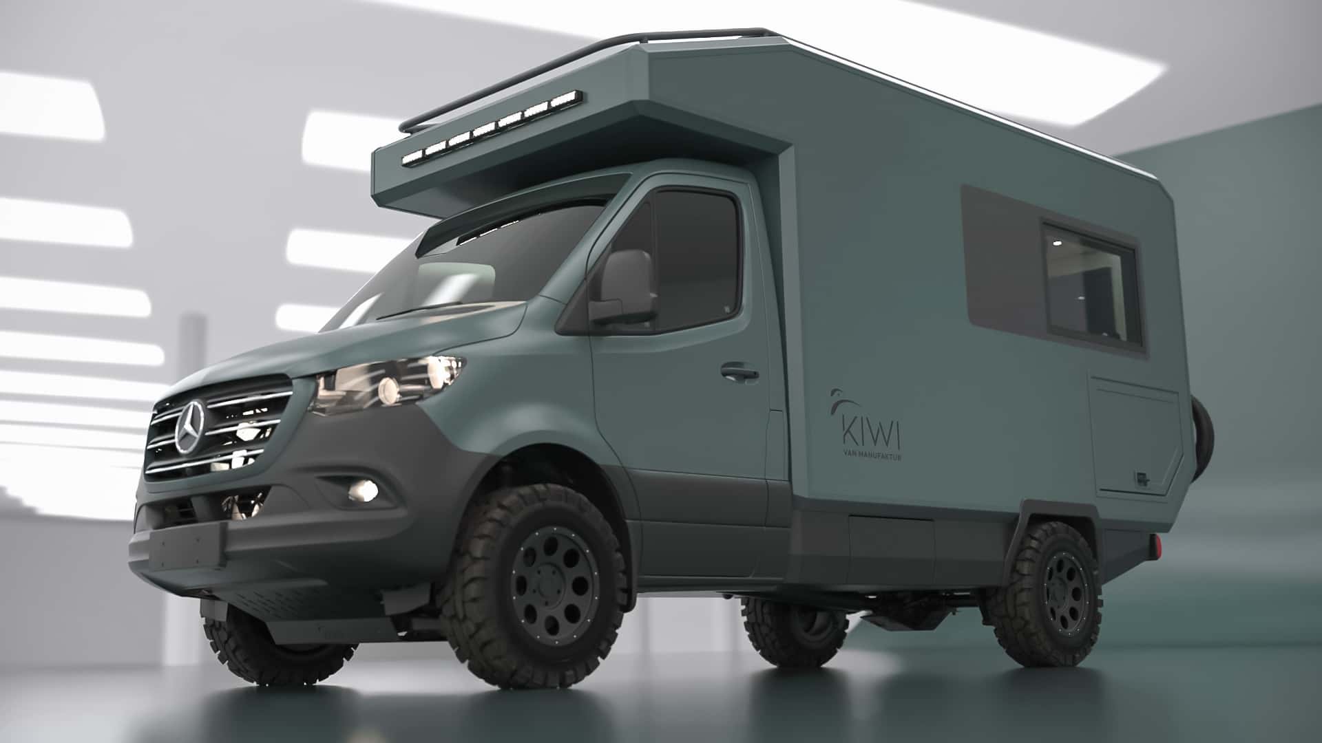 Foto: Kiwi Edition Basecamp (2025) su base Mercedes Sprinter | Motor1.com