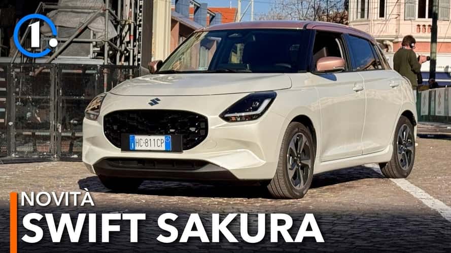 Suzuki Swift Hybrid Sakura, ibrida e full optional a 21.950 euro