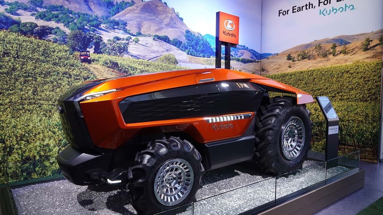 Kubota Agri Concept: tra i 100 migliori design al mondo